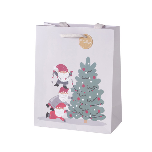 Geschenktasche MONTI in mehrfarbig aus Papier