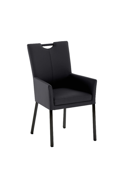 Polsterstuhl COLORADO in  Napoli schwarz