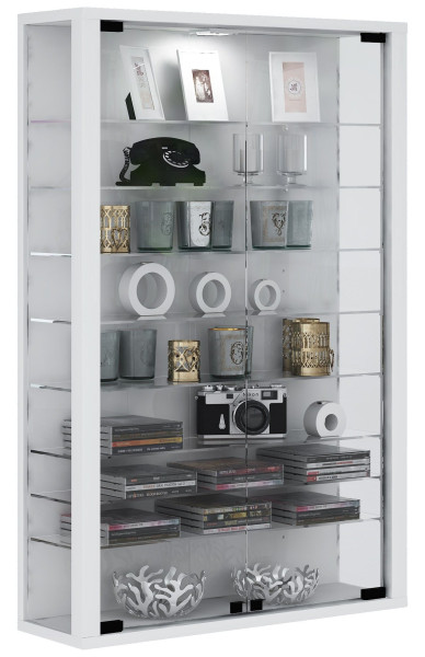 Wandvitrine VITROSA Mini in  Weiß aus Folie