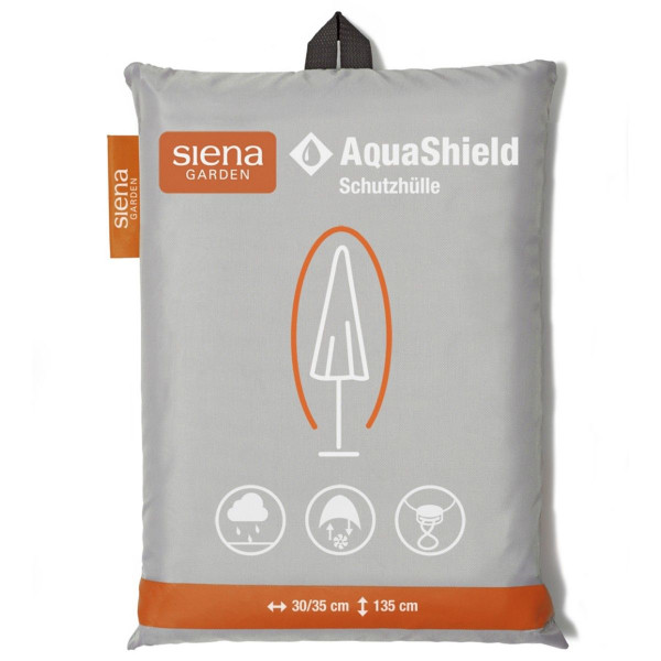 Schirmschutzhülle SIENA GARDEN in grau aus Polyester