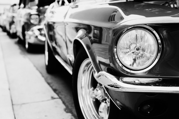 Akustikbild OLDTIMER aus Materialmix