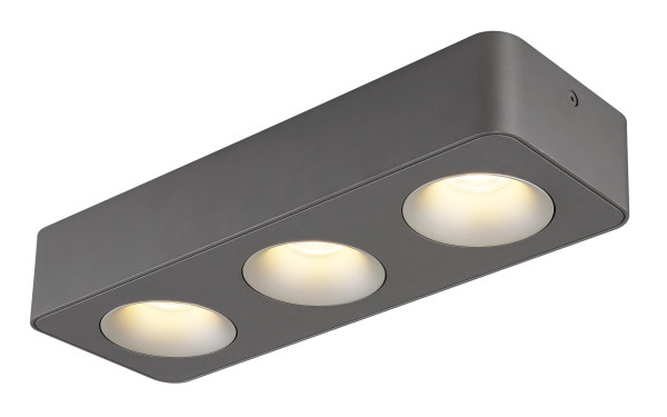 LED Strahler HANGARAU in mehrfarbig aus Aluminium