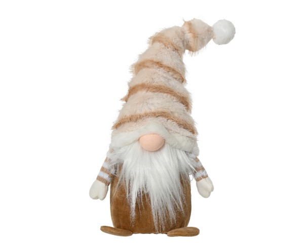 Dekofigur ZWERG beige in beige aus Polyester