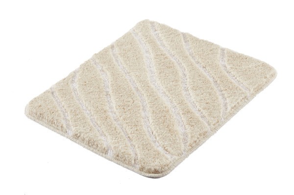 Badteppich TRAM in Caramel aus Polyacryl