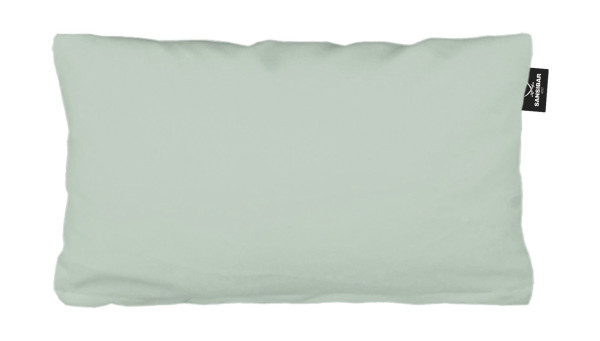 Kissenbezug SANSIBAR Jersey in jade aus Mischgewebe
