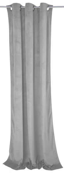 Ösenvorhang TOM TAILOR in grau aus Polyester