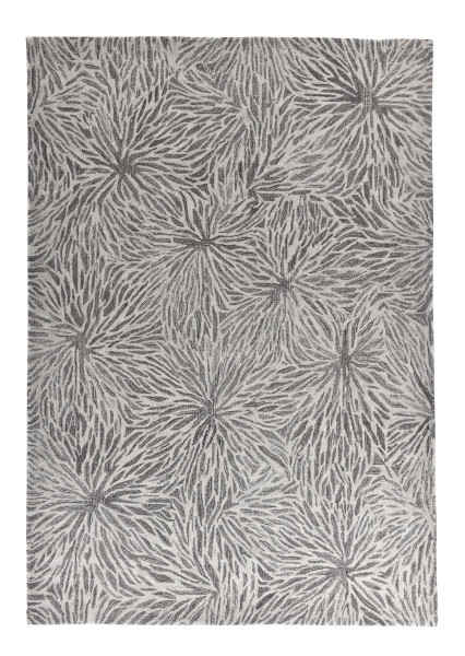 Teppich FLORENCE ZO-4009-20 in silberfarben aus Mischgewebe