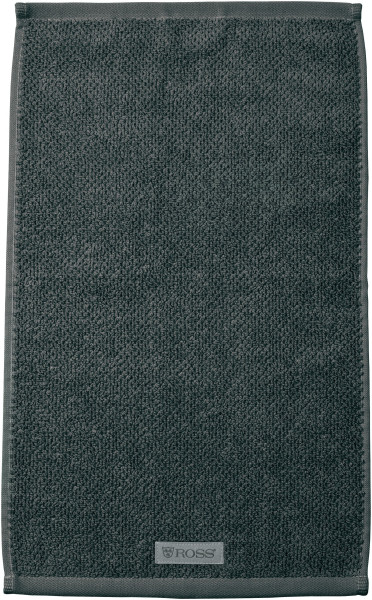 Gästetuch SELECTION in anthrazit aus Baumwolle