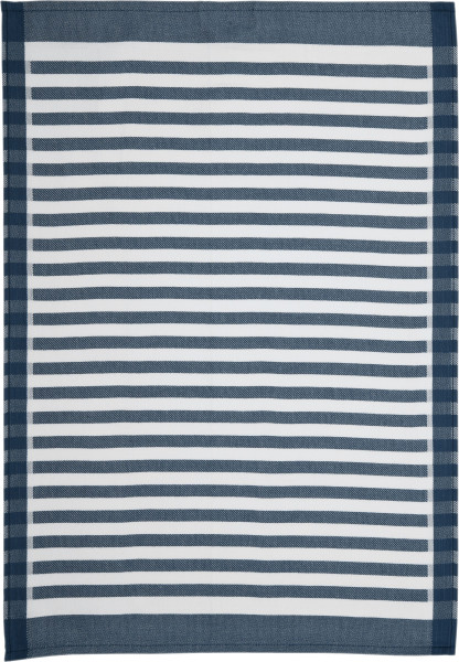 Geschirrtuch SUPERIOR STREIFEN in marine aus Baumwolle