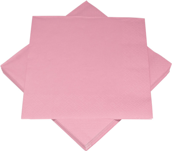 Servietten BASIC rosa