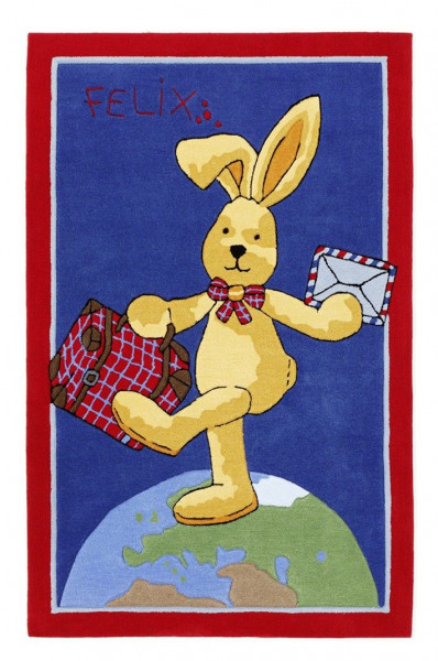 Teppich FELIX DER HASE aus Polyacryl