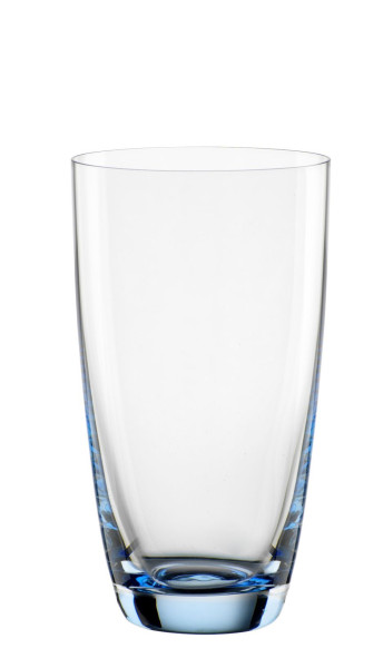Becher VIVA COLORI in blau aus Glas