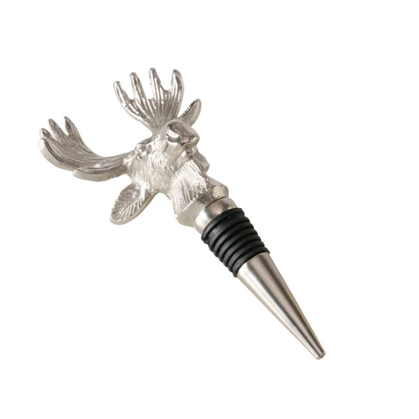 Flaschenverschluss BENNI in silberfarben aus Aluminium