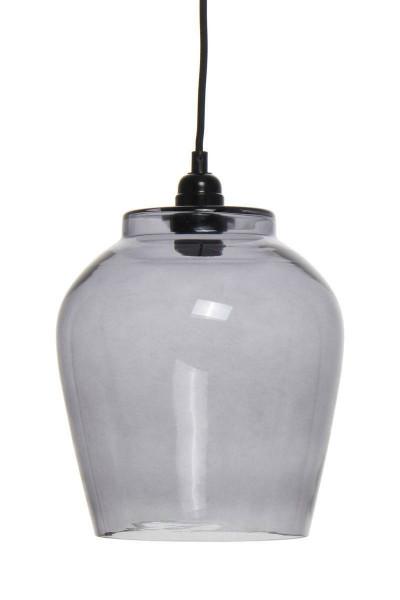 Hängeleuchte SOMBRA in grau aus Glas