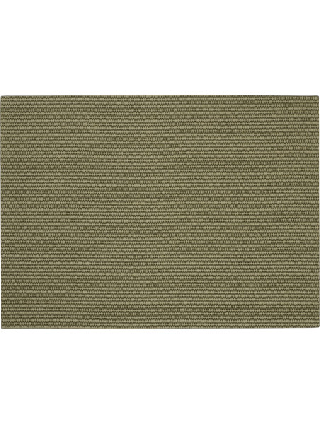 Tischset SISAL ROUGH PLACEMATS in grün aus Kunststoff