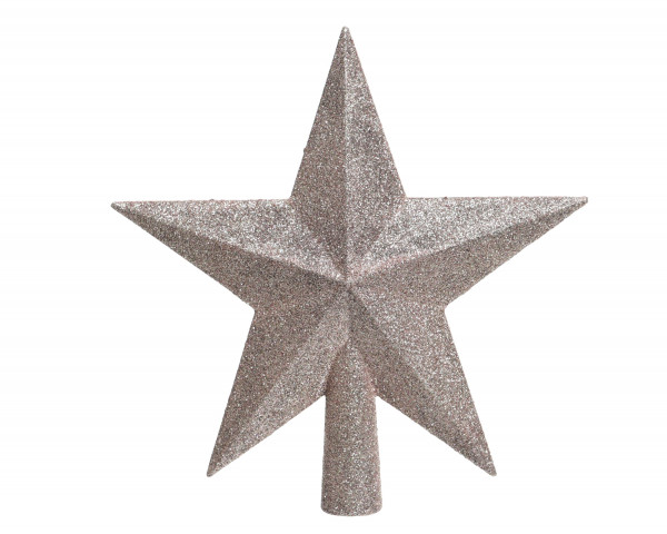 Baumspitze STAR rosa in rosa aus Kunststoff