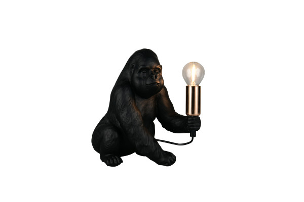 Tischleuchte KONG in schwarz aus Kunststoff
