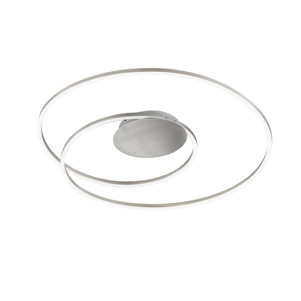 Deckenleuchte HOLY in Nickel aus Metall