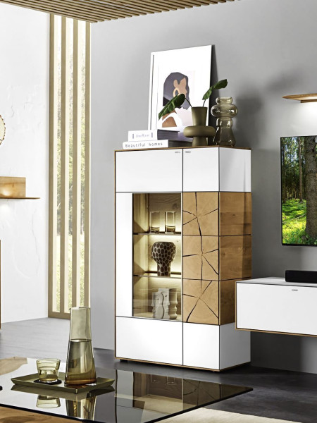 Highboard hartmann HEAVEN in Kerneiche aus Massivholz