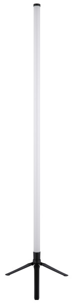 Stehleuchte ROCKY in schwarz aus Kunststoff