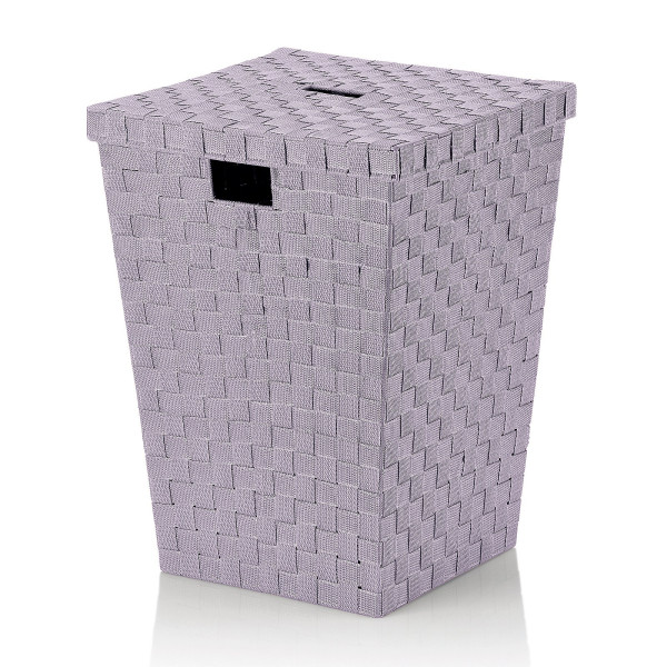 Wäschebox ALVARO in violett aus Kunststoff