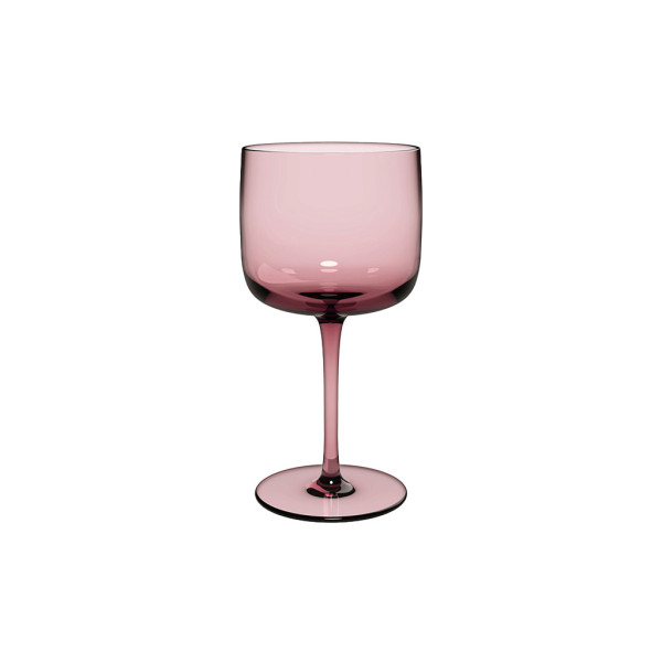 Rotweingläser-Set Like in lila aus Glas
