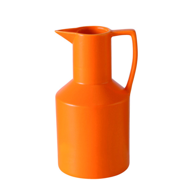 Vase ZUKY in orange aus Steingut
