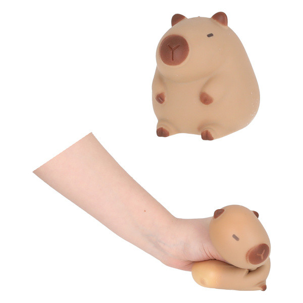 Quetschfigur CAPYBARA in mehrfarbig aus Materialmix