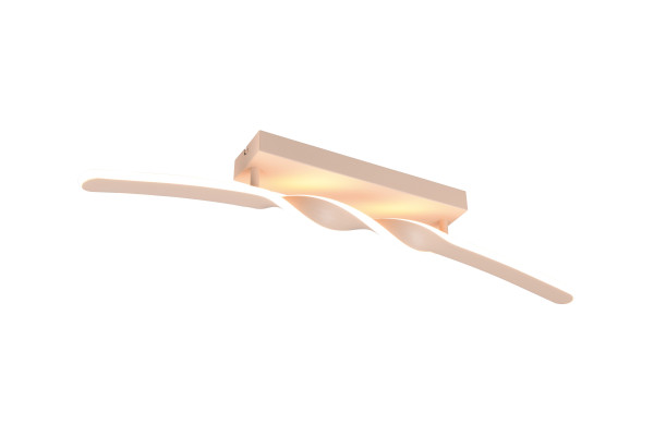 Deckenleuchte LED GINKO in sand aus Metall