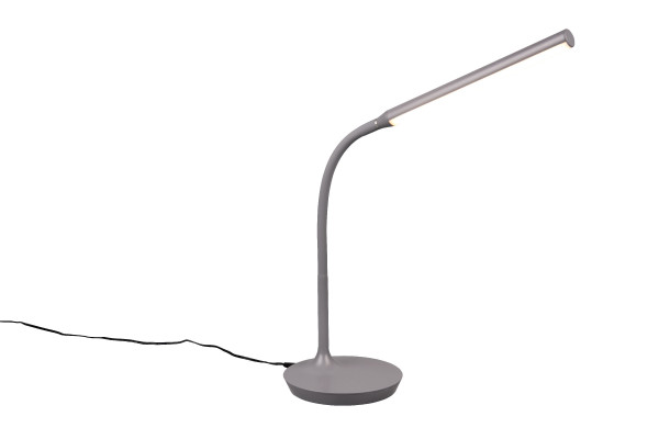 Tischleuchte TORO LED in grau aus Kunststoff