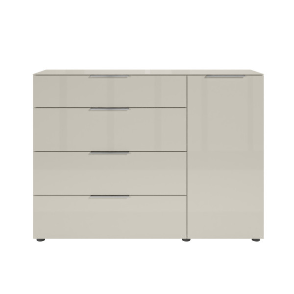 Kommode HARPER BELEM in beige aus Dekor