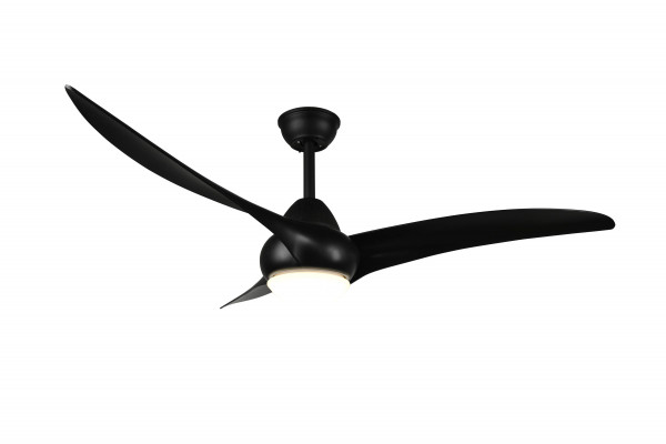 Ventilator ALESUND in schwarz aus Kunststoff