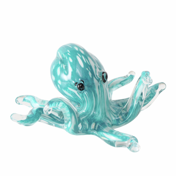 Figur ARGUS in mehrfarbig aus Glas