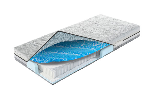 Taschenfederkernmatratze SANSIBAR SUNSTAD in weiß aus Taschenfederkern