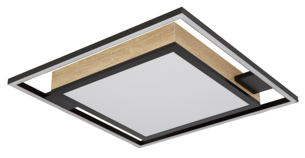 Deckenleuchte JORRY in schwarz aus Metall
