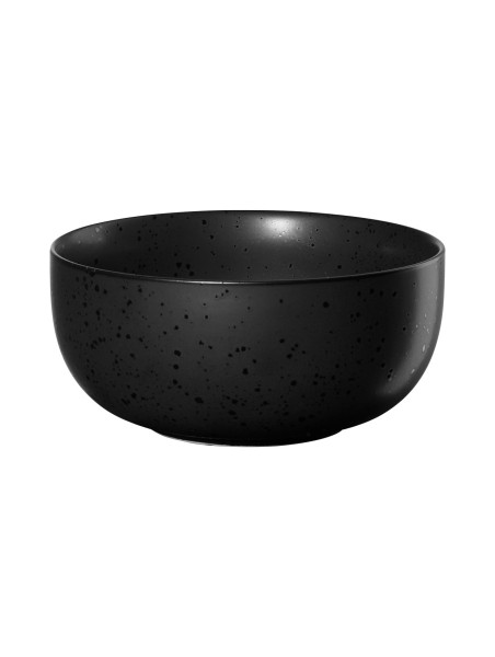 Müslischale COPPA kuro in schwarz aus Porzellan
