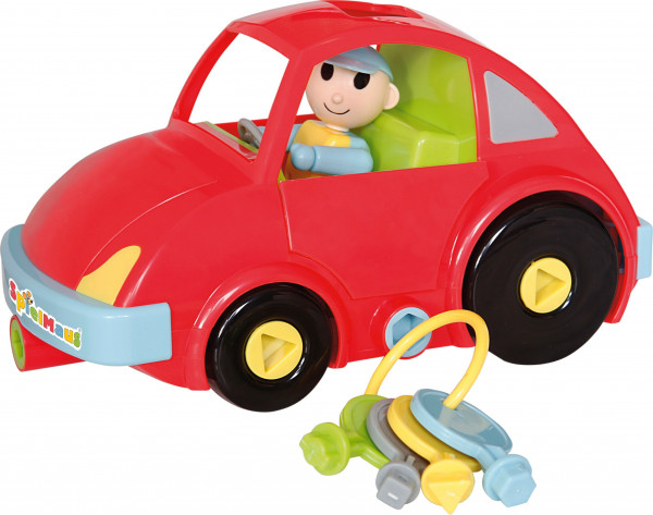 SPIELMAUS Schlüsselauto aus Kunststoff