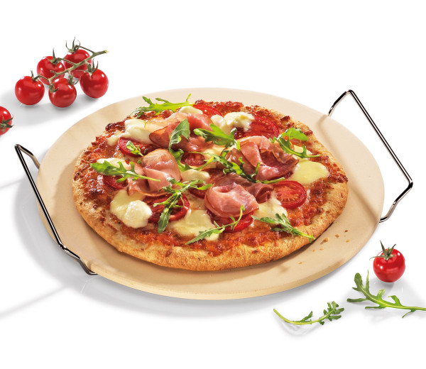 Pizzastein KÜCHENPROFI in beige aus Keramik