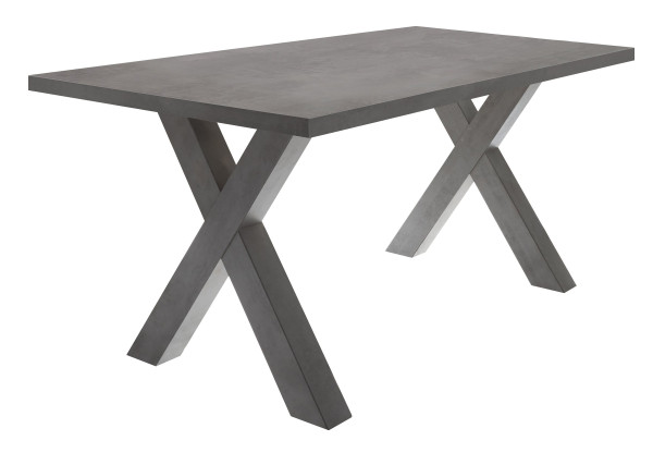 Esstisch MASTER X in grau aus Dekor