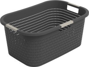 Wäschekorb COUNTRY schwarz Wäschekorb COUNTRY schwarz