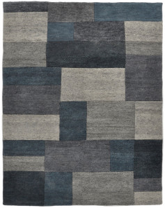 Vorschau: Teppich RANGUN in grau aus Schurwolle Vorschau: Teppich RANGUN in grau aus Schurwolle