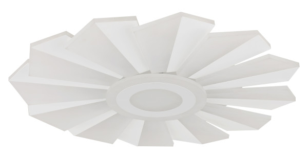 Deckenleuchte ALWINA in weiß aus Metall