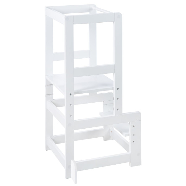 Lernturm roba WHITE in weiß aus MDF