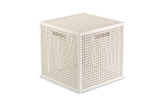 Box KAYA 19L weiß in weiß aus Polypropylen