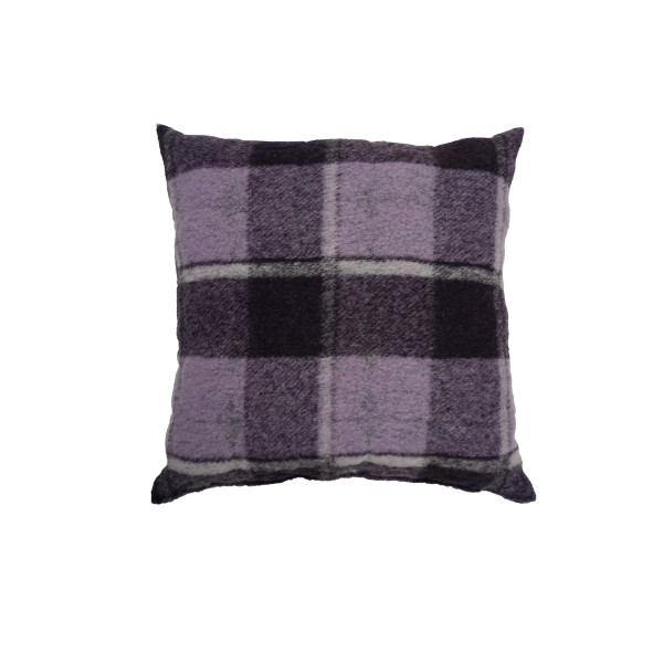 Kissen VIOLA in violett aus Mischgewebe