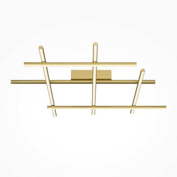 Deckenleuchte RADIANCE in goldfarben aus Aluminium