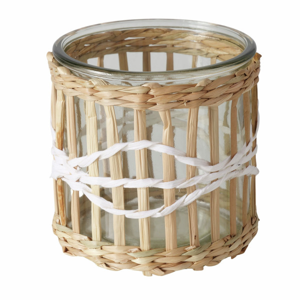 Windlicht PASTO in natur aus Glas