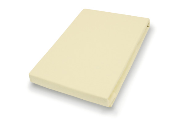 Spannbettlaken Jersey peach