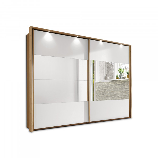 Kleiderschrank MONDO AMADO in sand aus Furniert