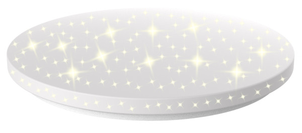 Deckenleuchte PROMINA-S LED in weiß aus Kunststoff